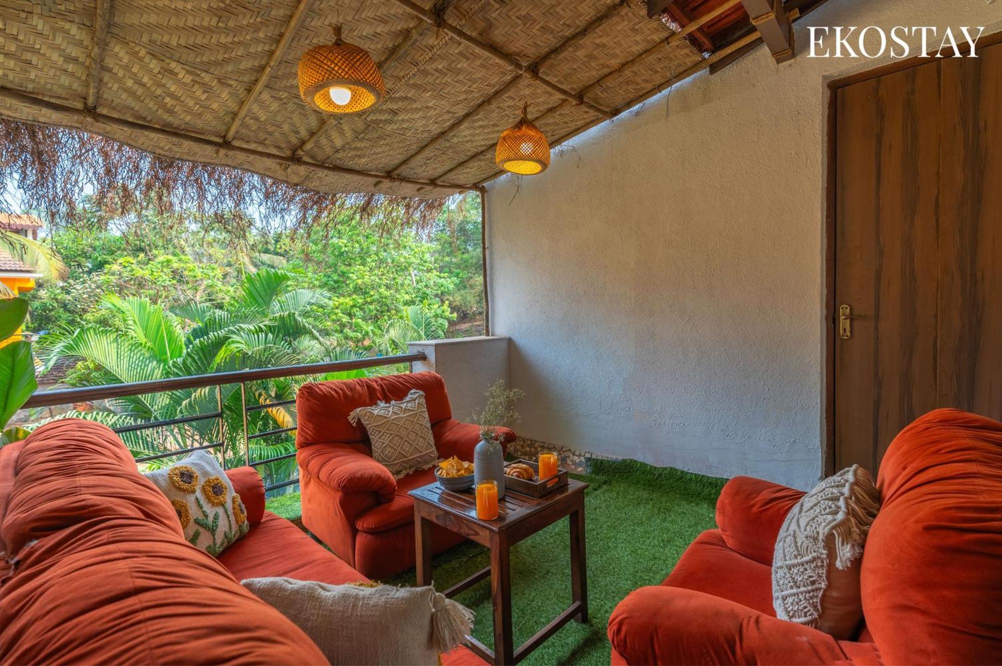 Eko Stay - Solace Villa I Charming Villa Close To Candolim Beach Extérieur photo