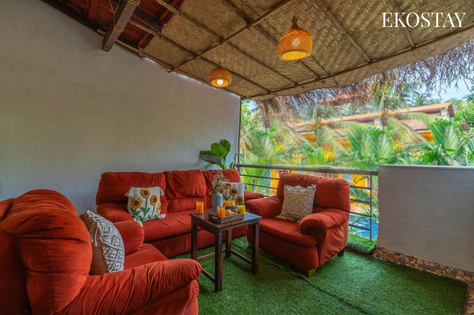 Eko Stay - Solace Villa I Charming Villa Close To Candolim Beach Extérieur photo