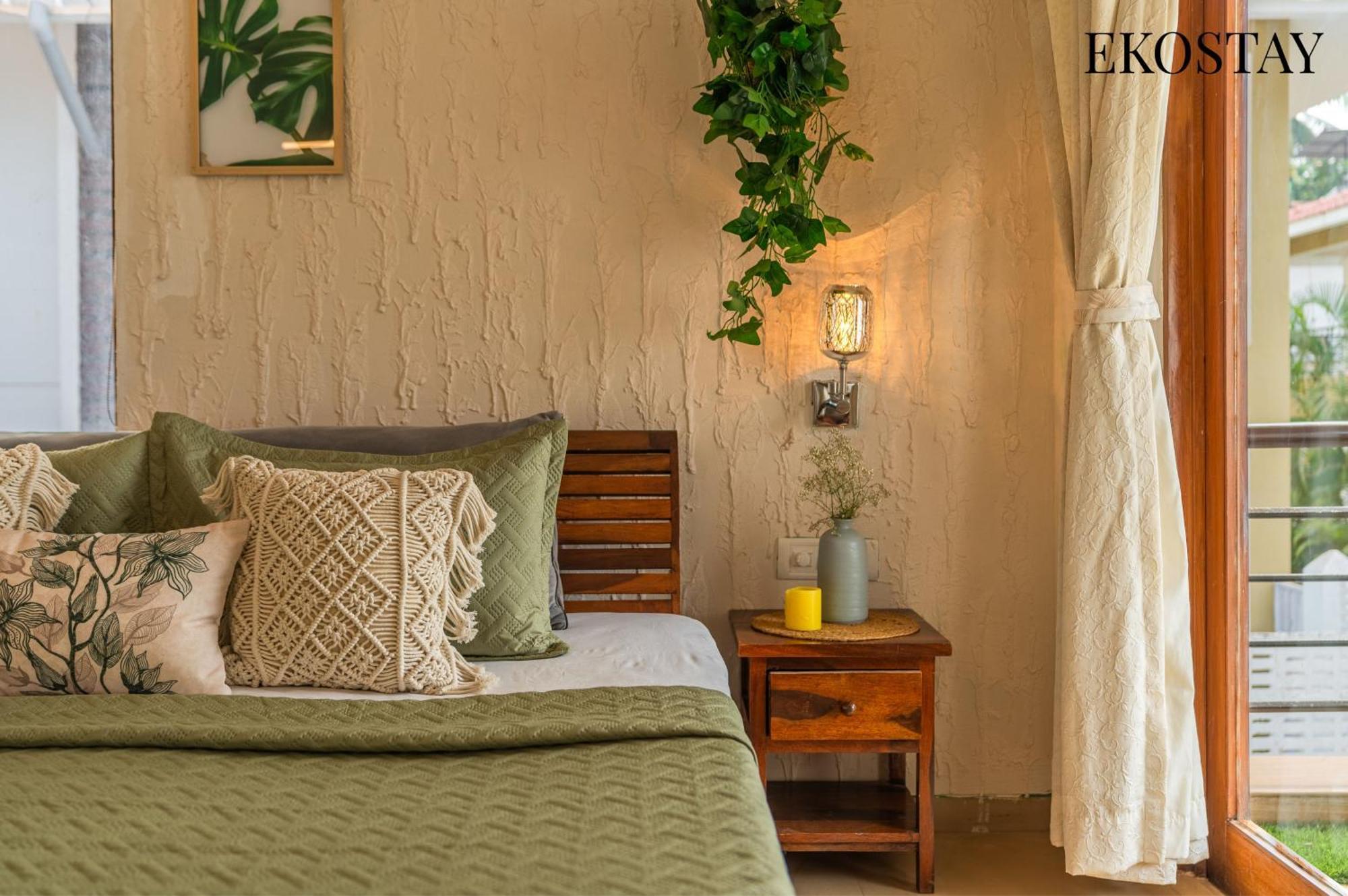 Eko Stay - Solace Villa I Charming Villa Close To Candolim Beach Extérieur photo