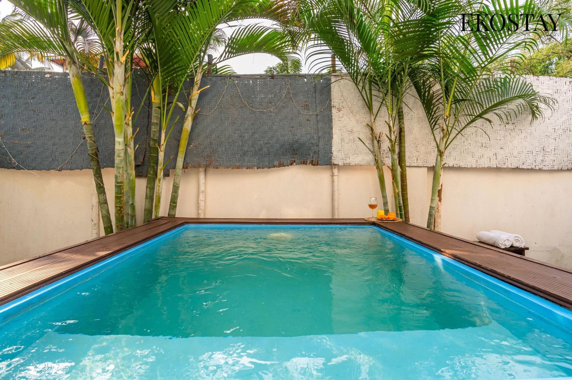 Eko Stay - Solace Villa I Charming Villa Close To Candolim Beach Extérieur photo