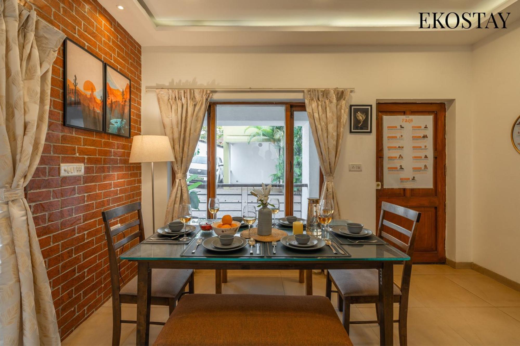 Eko Stay - Solace Villa I Charming Villa Close To Candolim Beach Extérieur photo
