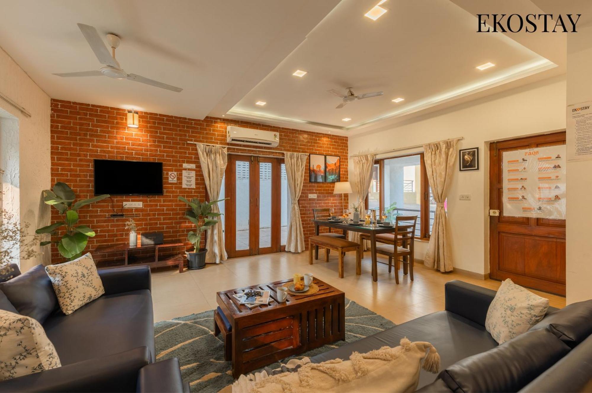 Eko Stay - Solace Villa I Charming Villa Close To Candolim Beach Extérieur photo