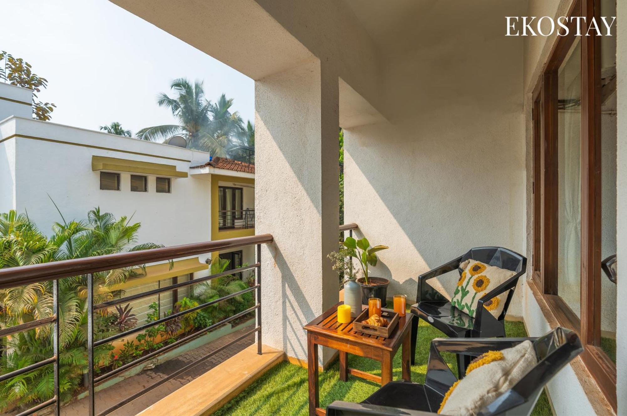 Eko Stay - Solace Villa I Charming Villa Close To Candolim Beach Extérieur photo